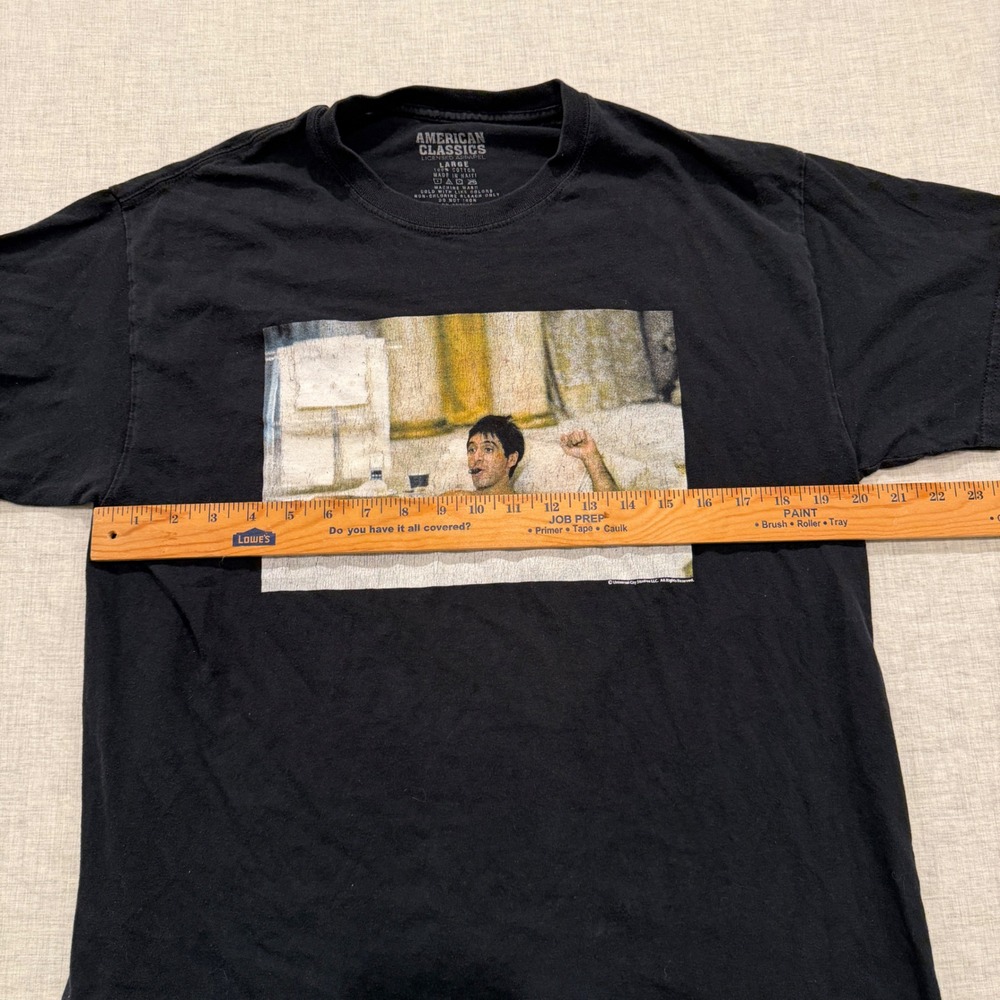 American Classics Scarface Tony Montana Bathtub Graphic T-Shirt Black Large L - Picture 5 of 8